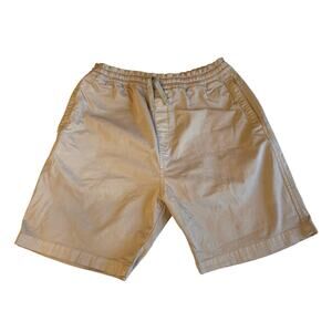 Carheartt Men's Lawton Khaki Elastic Draw String Work Shorts Large